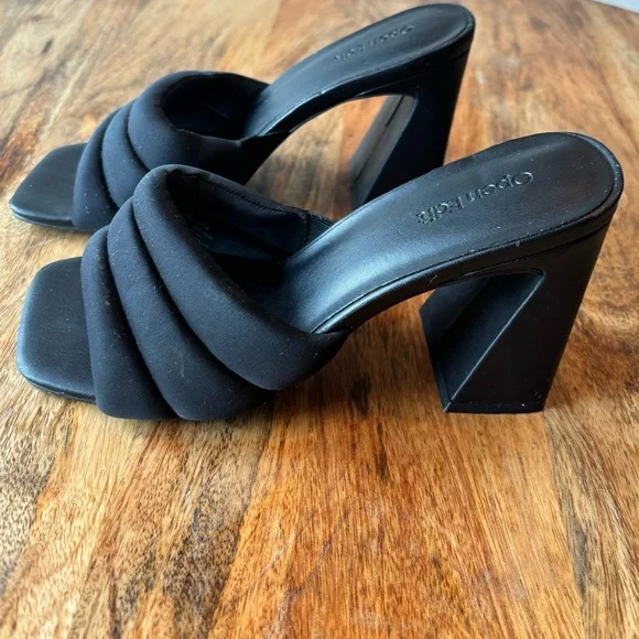 Open Edit Sheena Square Toe Heel - Picture 7 of 12